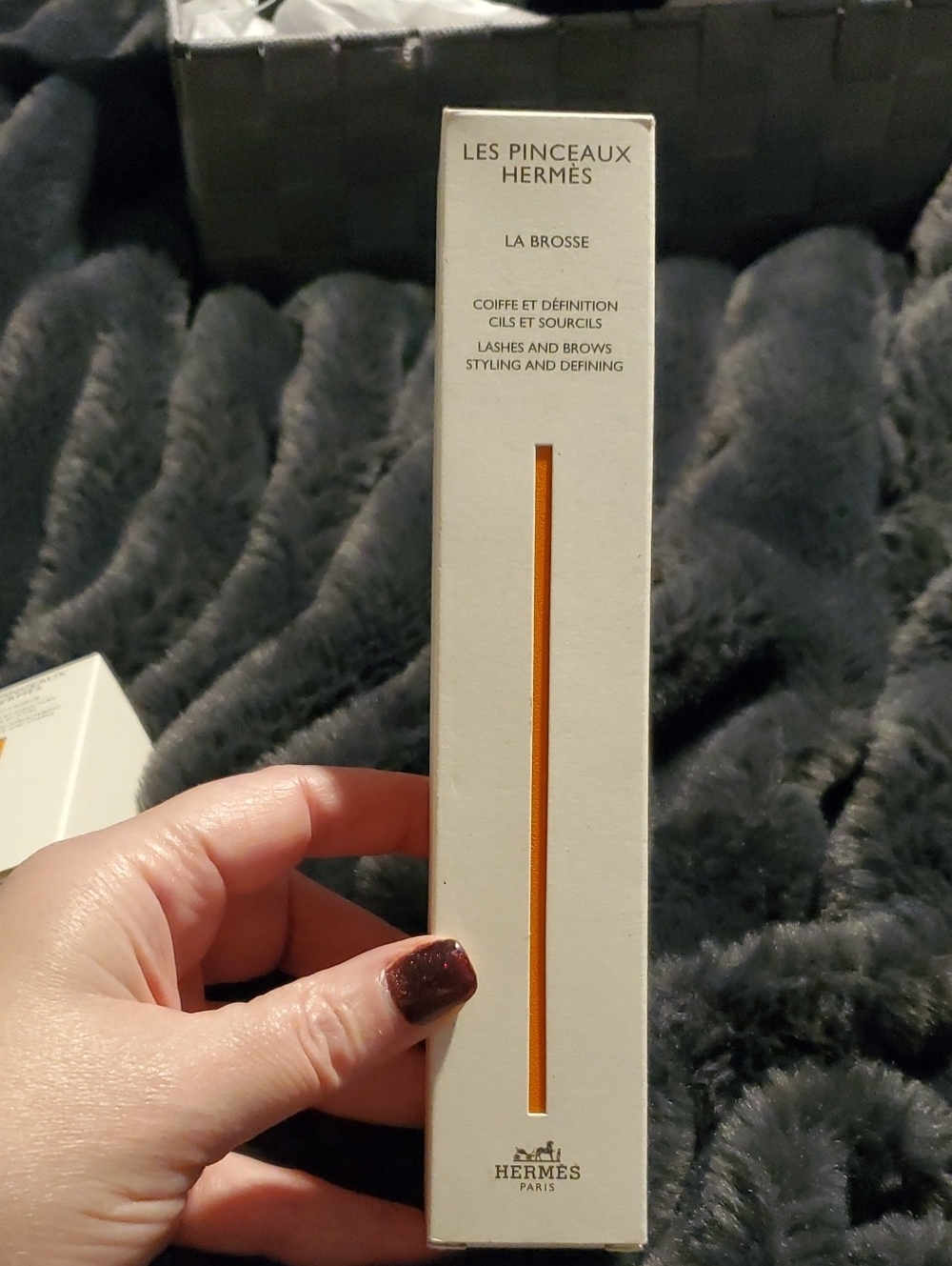 Hermès Les Pinceaux La Brosse Lashes & Brows Brush – New Unopened